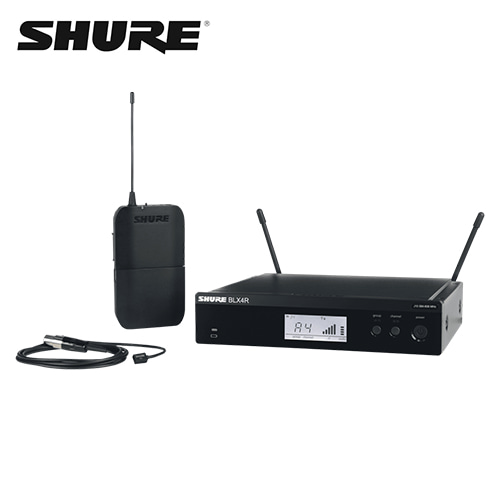 SHURE(슈어) BLX14/W93 1채널 무선 핀마이크 시스템
