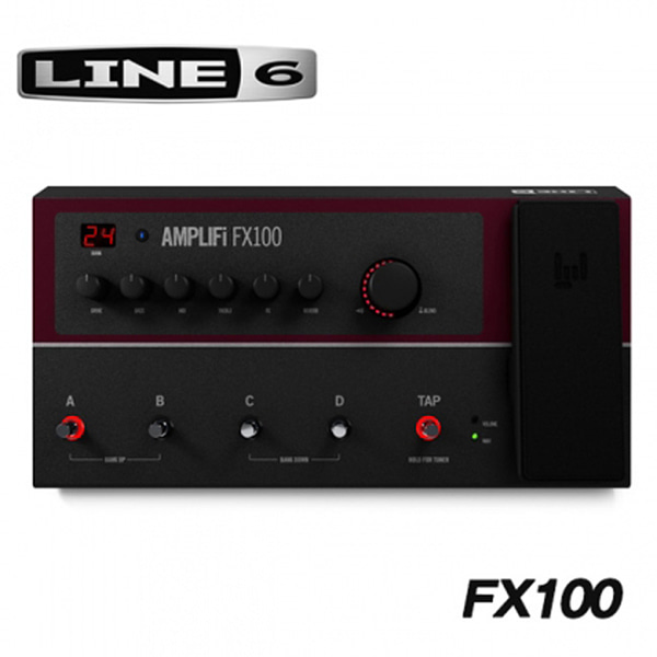 Line6 멀티이펙터 AMPLIFi FX100 멀티 이펙터의 혁신