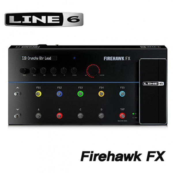 Line6 멀티이펙터 Firehawk FX 리모트 컨트롤/HD 앰프 모델링