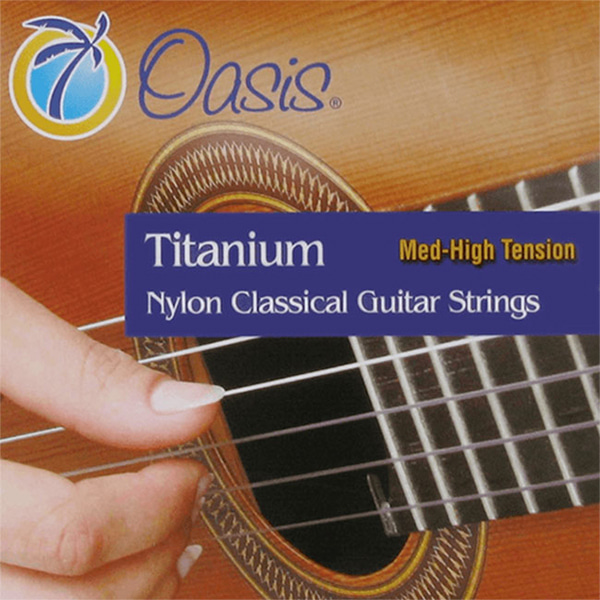 Oasis TITANIUM NYLON / Med-High Tension 클래식기타줄 (TS-6000)