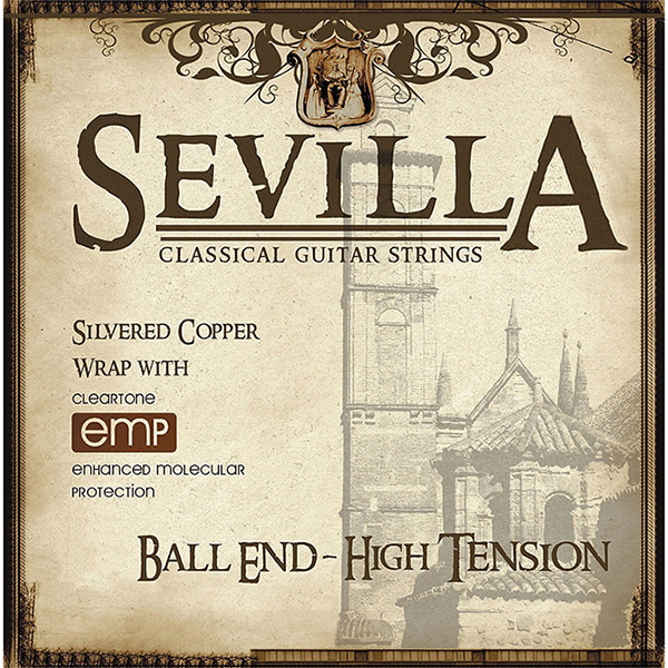 Everly Sevilla Classic Guitar Strings / Ball End-High Tension (8452)